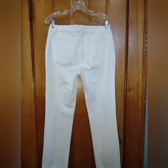 Chaps White Jeans size 8 (regular length) - Picture 2 of 3